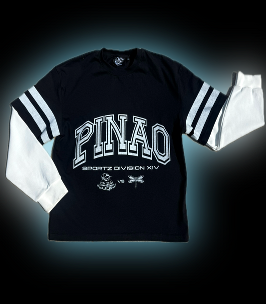 DOUBLE LAYERED VARSITY TEE