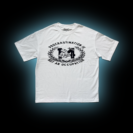 WHITE "BASIC" TEE