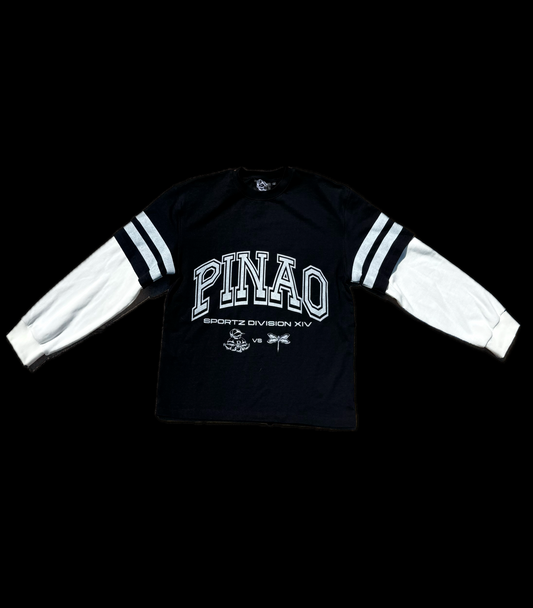 DOUBLE LAYERED VARSITY TEE