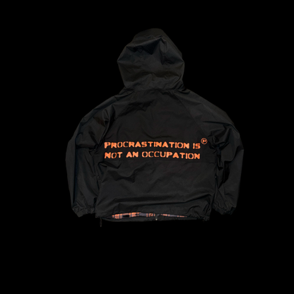 BLACK WINDBREAKER